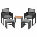 Gartenmöbel – aus Rattan, für Balkon