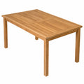 Gartentisch – aus Teakholz, Braun