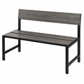 Gartenbank – 130 cm, aus Stahl