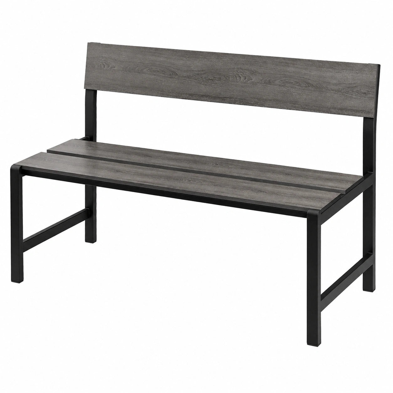 Gartenbank – 130 cm, aus Stahl